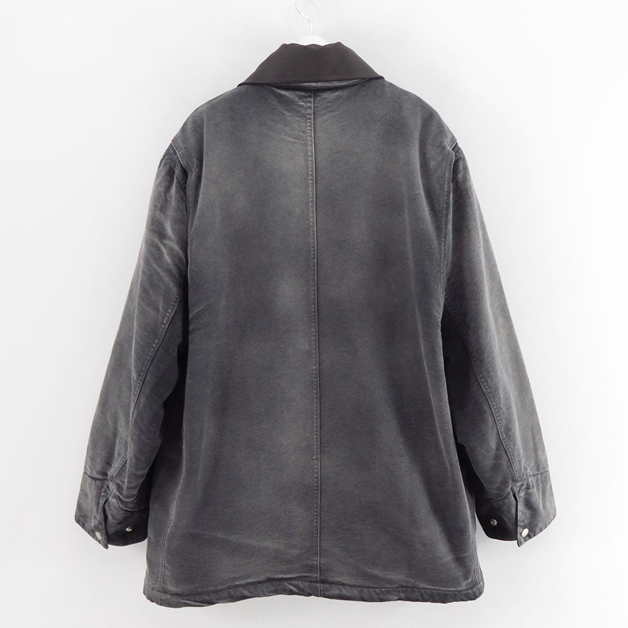 【11/21からポイント10%還元】<br>【AURALEE/オーラリー】<br>PRODUCT DYED ORGANIC COTTON DUCK BLOUSON <br>A25AB01CD