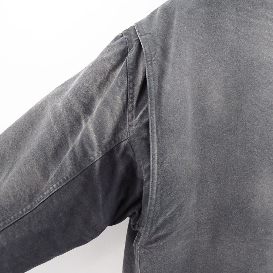 【11/21からポイント10%還元】<br>【AURALEE/オーラリー】<br>PRODUCT DYED ORGANIC COTTON DUCK BLOUSON <br>A25AB01CD