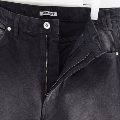 【11/21からポイント10%還元】<br>【AURALEE/オーラリー】<br>PRODUCT DYED ORGANIC COTTON DUCK PAINTER PANTS <br>A25AP03CD