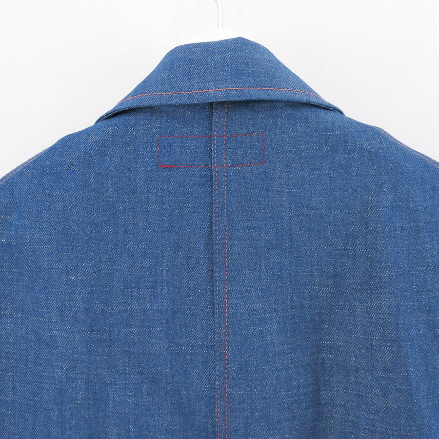 【JUNYA WATANABE MAN】<br>綿麻デニム Levi's Wネームコート <br>WN-C201-051