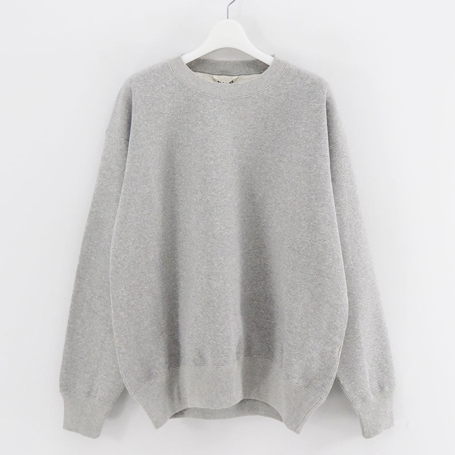 【11/21からポイント10%還元】<br>【AURALEE/オーラリー】<br>SMOOTH SOFT BD SWEAT P/O <br>A25AP02TU