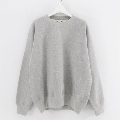 【11/21からポイント10%還元】<br>【AURALEE/オーラリー】<br>SMOOTH SOFT BD SWEAT P/O <br>A25AP02TU