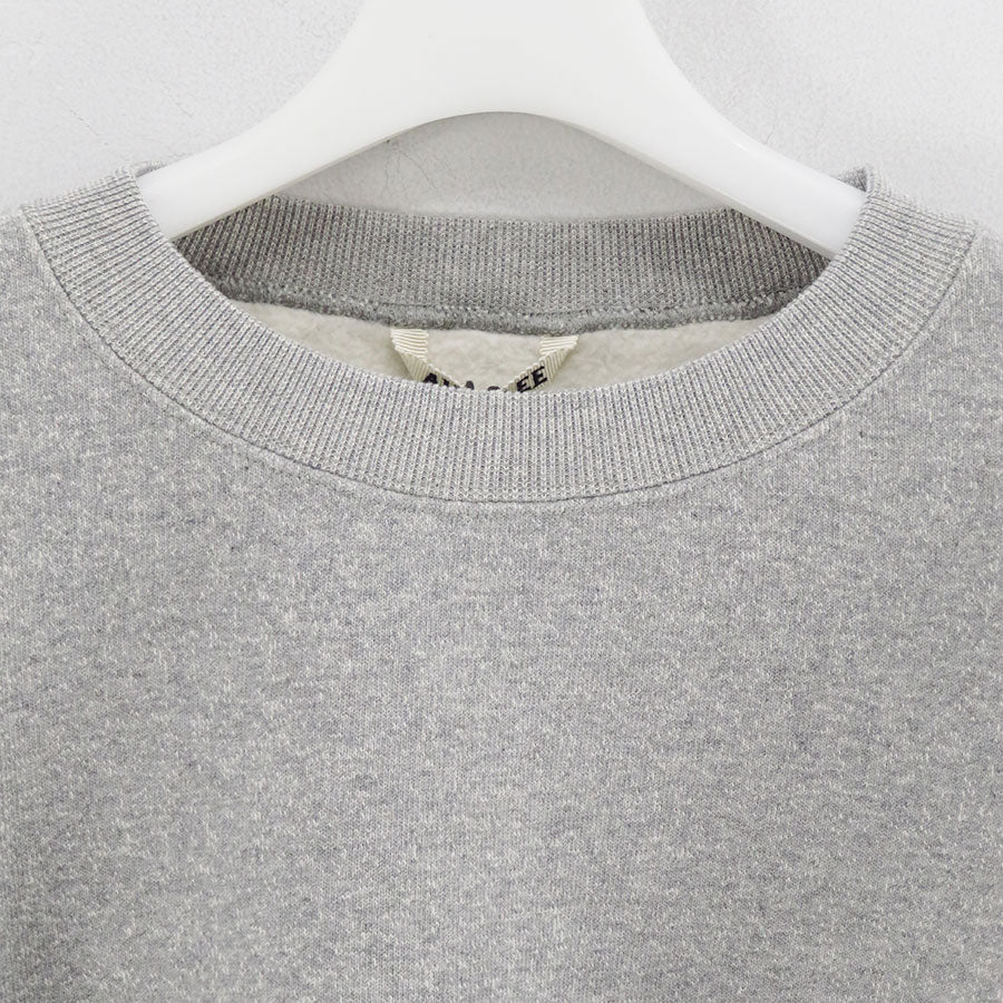 【11/21からポイント10%還元】<br>【AURALEE/オーラリー】<br>SMOOTH SOFT BD SWEAT P/O <br>A25AP02TU