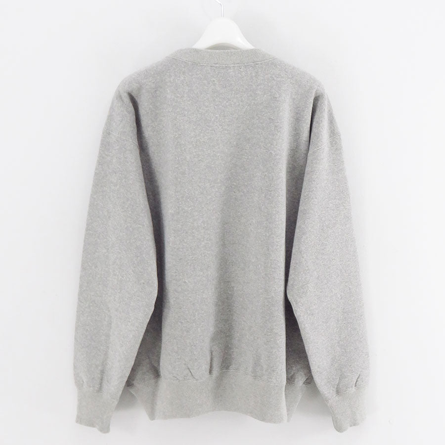 【11/21からポイント10%還元】<br>【AURALEE/オーラリー】<br>SMOOTH SOFT BD SWEAT P/O <br>A25AP02TU
