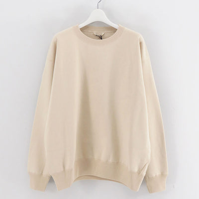 【11/21からポイント10%還元】<br>【AURALEE/オーラリー】<br>SMOOTH SOFT BD SWEAT P/O <br>A25AP02TU