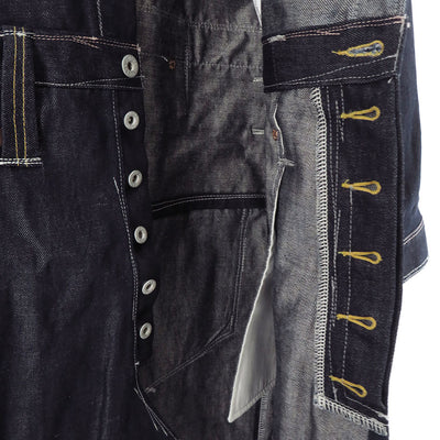 【JUNYA WATANABE MAN】<br>綿麻デニム Levi's Wネームコート <br>WN-C203-051