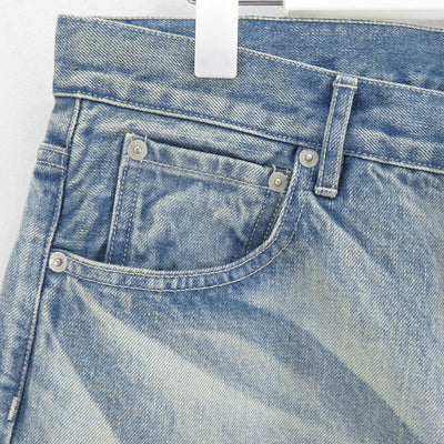 【11/21からポイント10%還元】<br>【AURALEE/オーラリー】<br>SELVEDGE FADED HEAVY DENIM WIDE PANTS <br>A25AP03DH