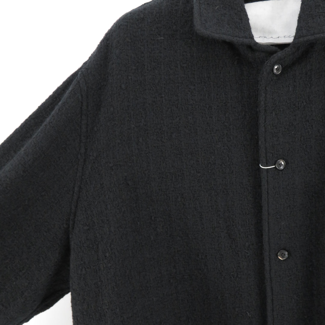 nonnotte/ノノット】Calm Oversized Open Collar Shirt N-26A-098の