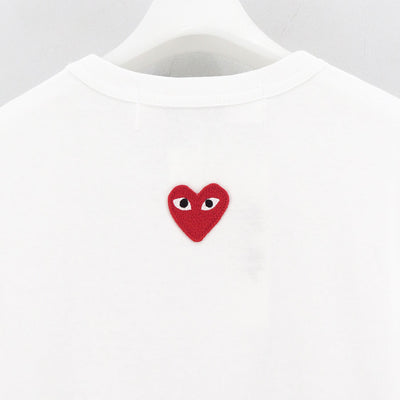 【PLAY COMME des GARCONS】<br>T-SHIRT RED EMBLEM T340 <br>AX-T340-051