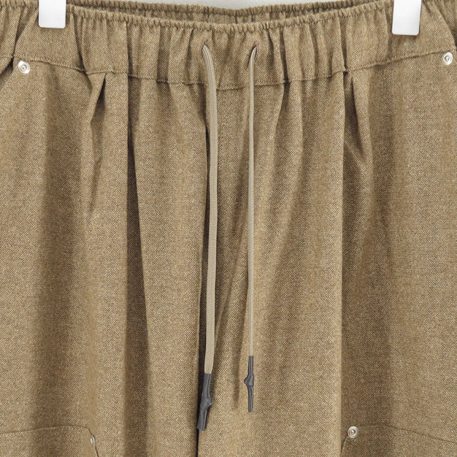 【S.F.C/エスエフシー】<br>CASHMERE WOOL DOUBLE KNEE PANTS <br>SFCFW25P08