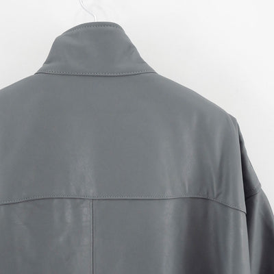 【Graphpaper/グラフペーパー】<br>Sheep Leather Track Blouson <br>GM243-30097