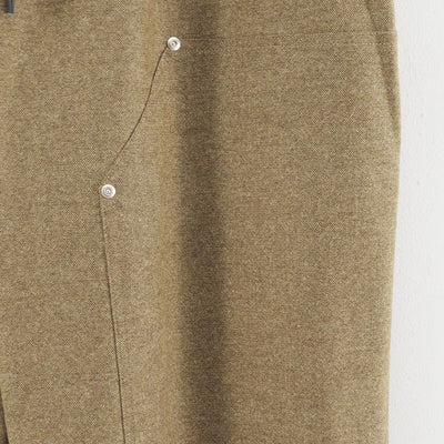 【S.F.C/エスエフシー】<br>CASHMERE WOOL DOUBLE KNEE PANTS <br>SFCFW25P08