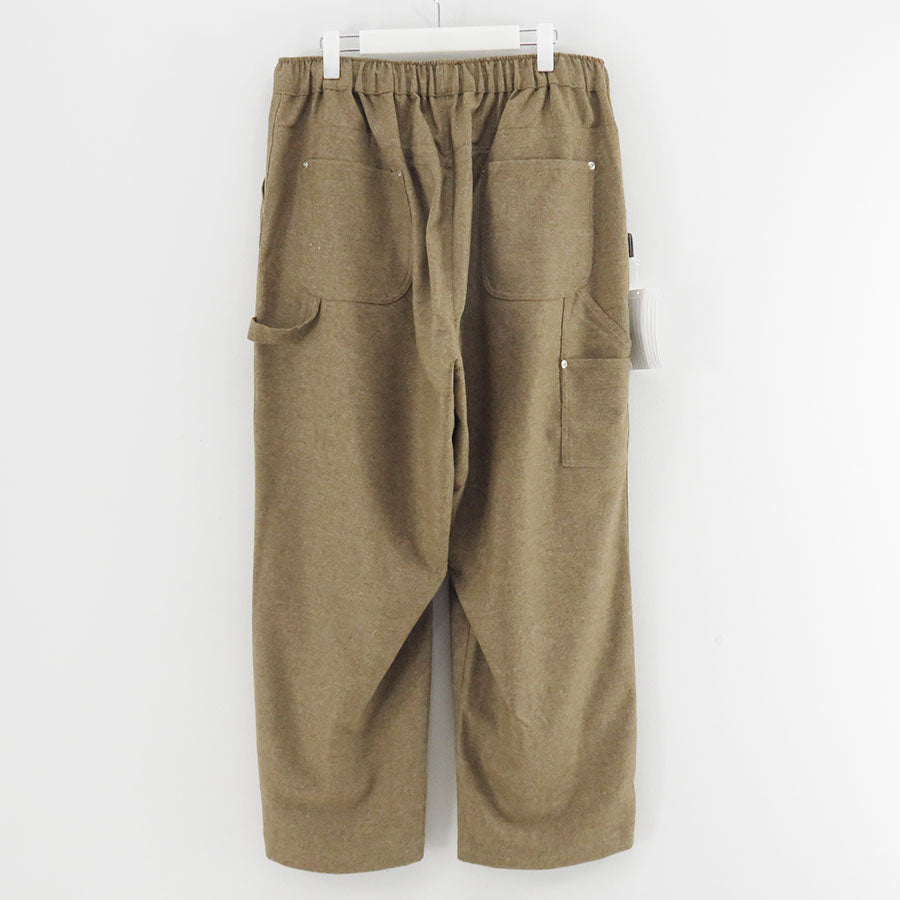 【S.F.C/エスエフシー】<br>CASHMERE WOOL DOUBLE KNEE PANTS <br>SFCFW25P08