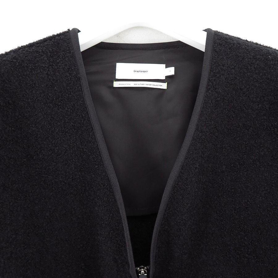 24AW Graphpaper Tri-Spin Loop Cardigan