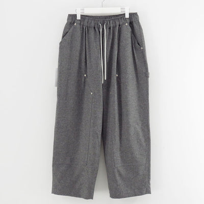 【S.F.C/エスエフシー】<br>CASHMERE WOOL DOUBLE KNEE PANTS <br>SFCFW25P08