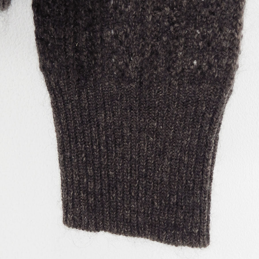 【MAATEE&SONS/マーティーアンドサンズ】<br>MOHAIR CASHEMERE 透かし編み <br>MT5303-0115