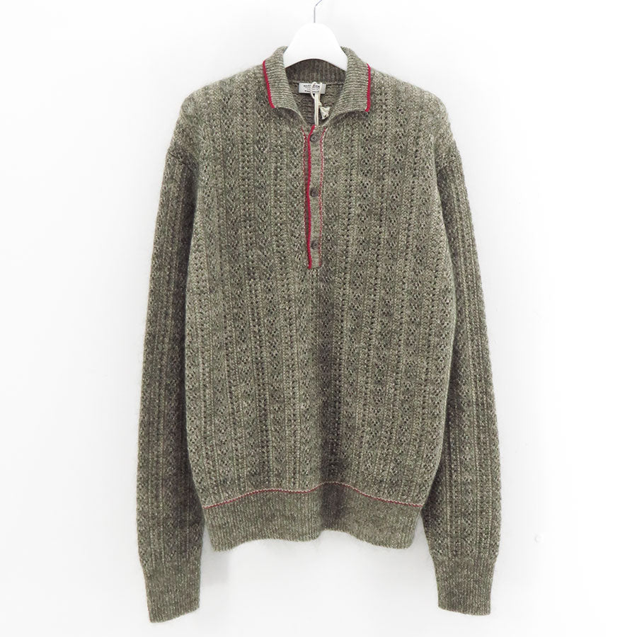 【MAATEE&SONS/マーティーアンドサンズ】<br>MOHAIR CASHEMERE 透かし編み <br>MT5303-0115