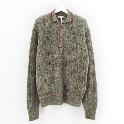 【MAATEE&SONS/マーティーアンドサンズ】<br>MOHAIR CASHEMERE 透かし編み <br>MT5303-0115