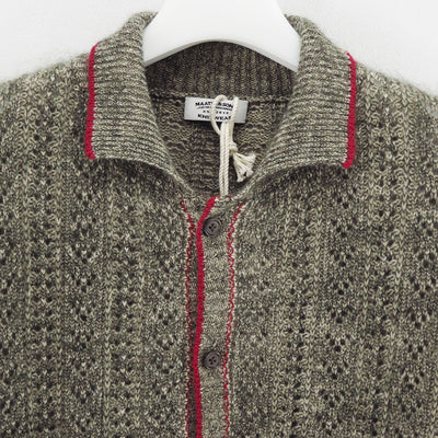 【MAATEE&SONS/マーティーアンドサンズ】<br>MOHAIR CASHEMERE 透かし編み <br>MT5303-0115