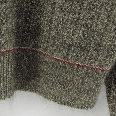 【MAATEE&SONS/マーティーアンドサンズ】<br>MOHAIR CASHEMERE 透かし編み <br>MT5303-0115