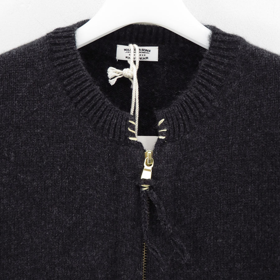 【MAATEE&SONS/マーティーアンドサンズ】<br>ひょっとこ起毛 JIP Jacket <br>MT5303-0124