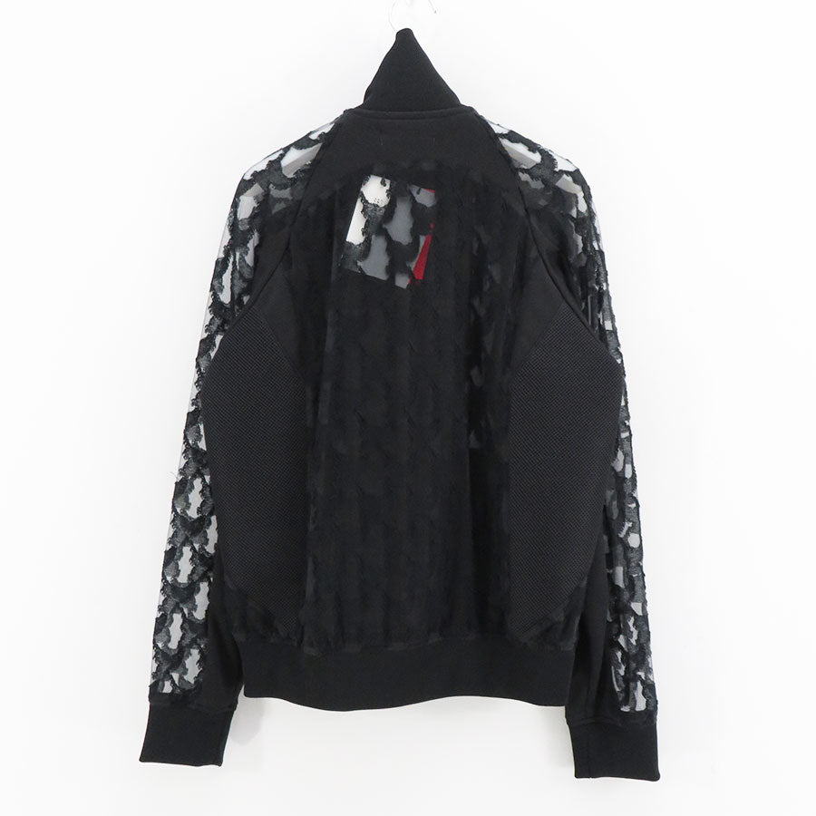 【M A S U/エムエーエスユー】<br>ANGEL LACE TRACK JACKET <br>MASS-BL0724