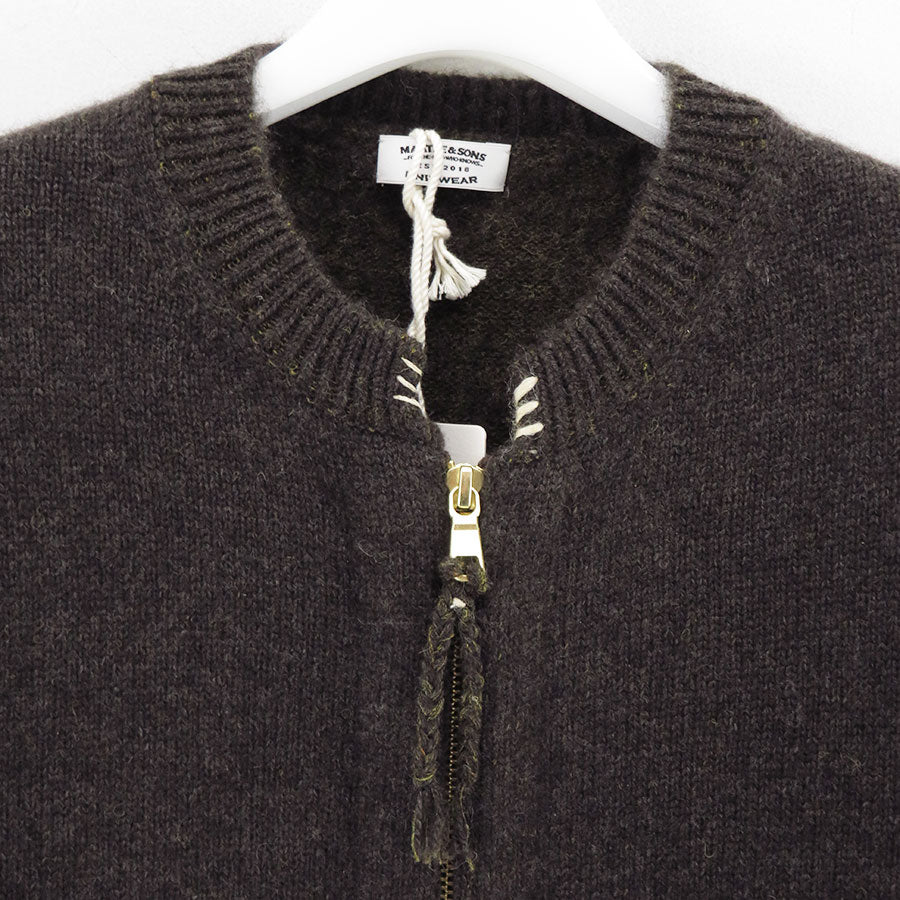 【MAATEE&SONS/マーティーアンドサンズ】<br>ひょっとこ起毛 JIP Jacket <br>MT5303-0124