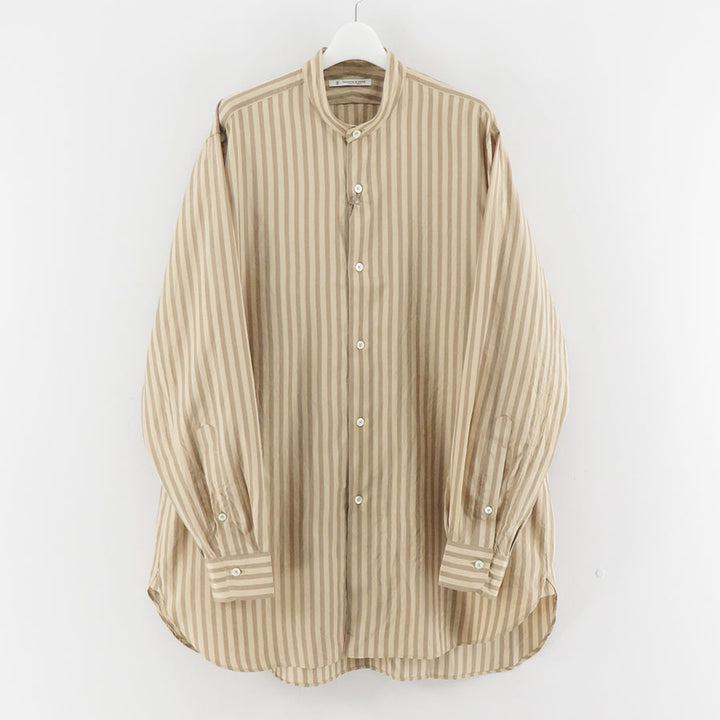 MAATEE&SONS/マーティーアンドサンズ】BAND COLLAR SHRTS MT5103-0619A  