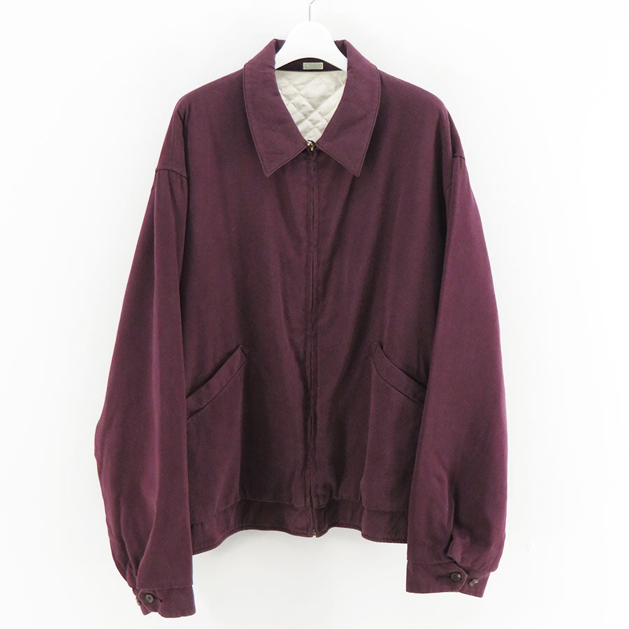 A.PRESSE/アプレッセ】Washed Silk Rayon Gabardine Jacket 26AAP-01