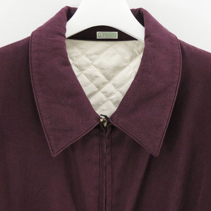 A.PRESSE/アプレッセ】Washed Silk Rayon Gabardine Jacket 26AAP-01
