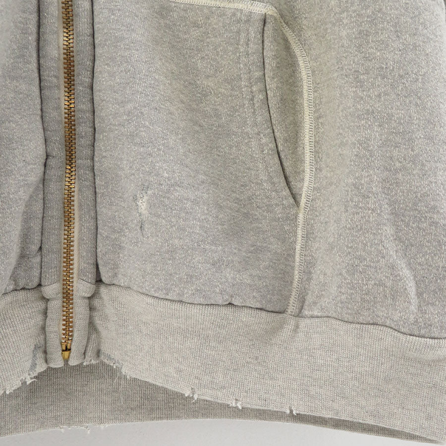 【A.PRESSE/アプレッセ】<br>Vintage Zip Sweat Hoodie <br>24AAP-05-09K