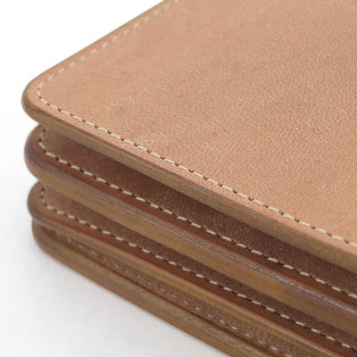【forme/フォルメ】<br>Short wallet Natural horse butt <br>flp-26