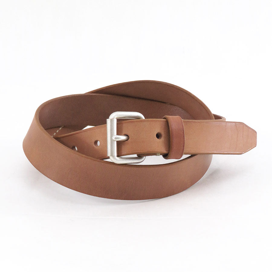 【forme/フォルメ】<br>Jodhpurs belt Natural Horse Butt <br>flp-31
