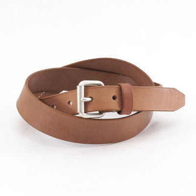 【forme/フォルメ】<br>Jodhpurs belt Natural Horse Butt <br>flp-31