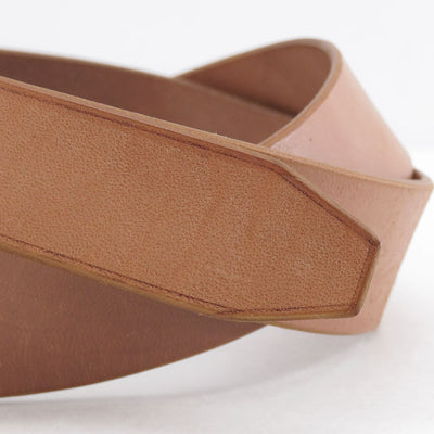 【forme/フォルメ】<br>Jodhpurs belt Natural Horse Butt <br>flp-31