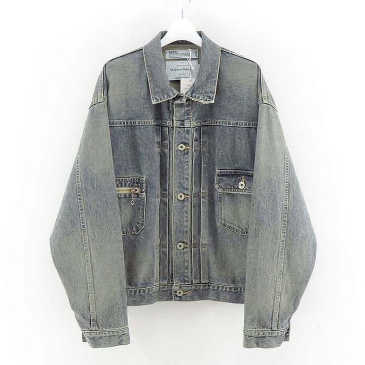 dairiku ジャケット DAIRIKU/ダイリク】2PKT Vinatge Denim Jacket 25SSRG-DNM2の