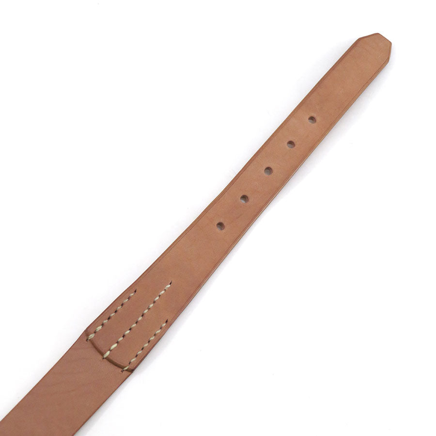 【forme/フォルメ】<br>Jodhpurs belt Natural Horse Butt <br>flp-31