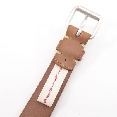 【forme/フォルメ】<br>Jodhpurs belt Natural Horse Butt <br>flp-31