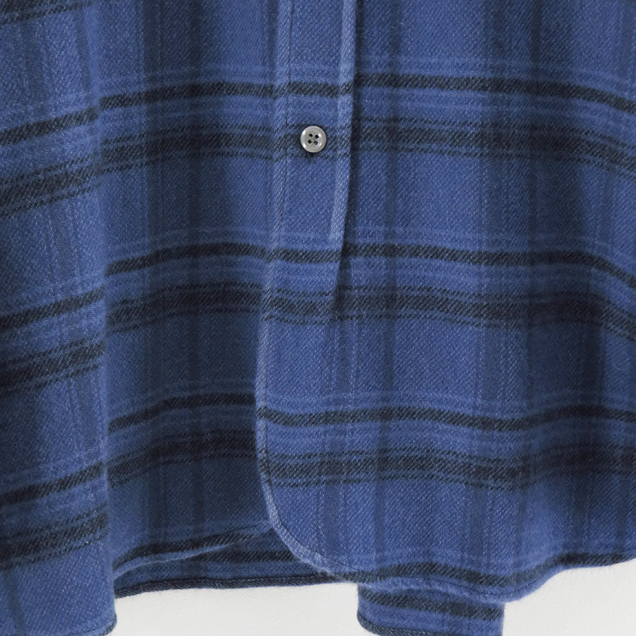 【MAATEE&SONS/マーティーアンドサンズ】<br>CASHEMERE NEL SHIRTS <br>MT5303-0609A