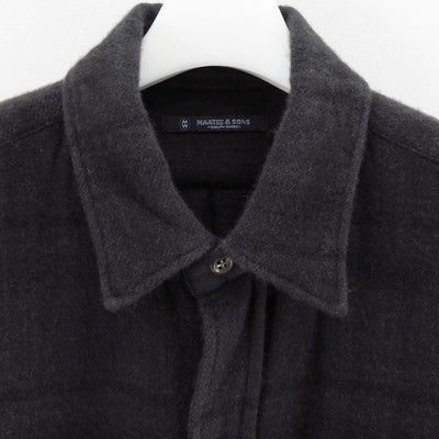 【MAATEE&SONS/マーティーアンドサンズ】<br>CASHEMERE NEL SHIRTS <br>MT5303-0609A