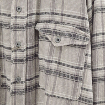 【MAATEE&SONS/マーティーアンドサンズ】<br>CASHEMERE NEL SHIRTS <br>MT5303-0609A