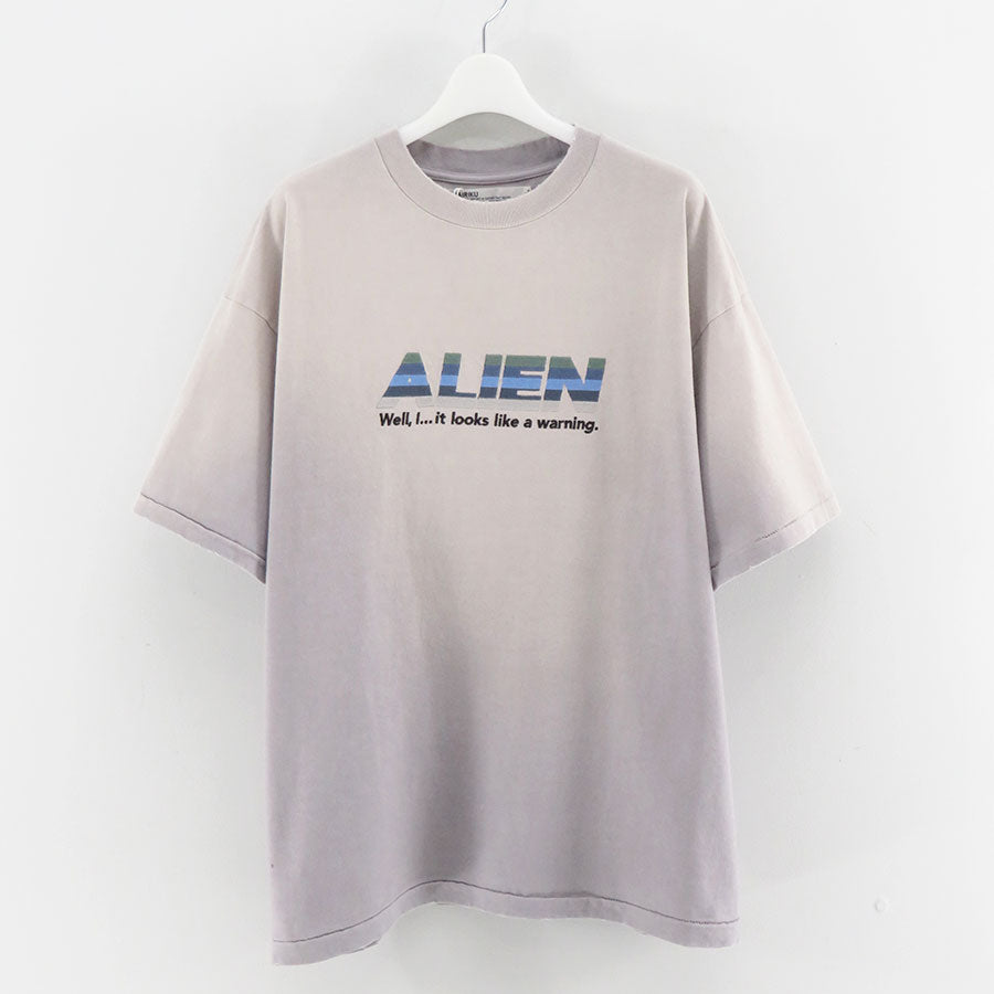 試着のみ DAIRIKU Alien Vintage Wash H-S Tee DAIRIKU/ダイリク】