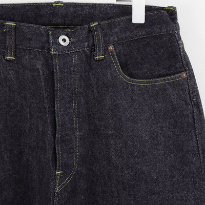 【A.PRESSE/アプレッセ】<br>Washed Denim Wide Pants <br>AP-4001