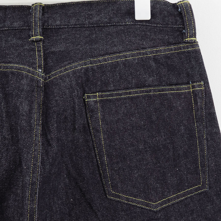 【A.PRESSE/アプレッセ】<br>Washed Denim Wide Pants <br>AP-4001