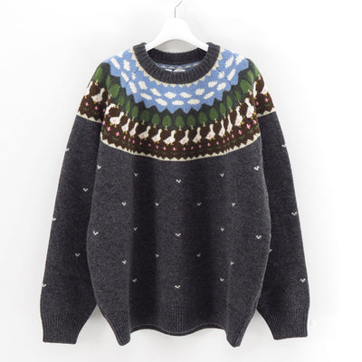 【Unlikely/アンライクリー】<br>Unlikely Fair Isle “Duck” <br>U25F-15-0005