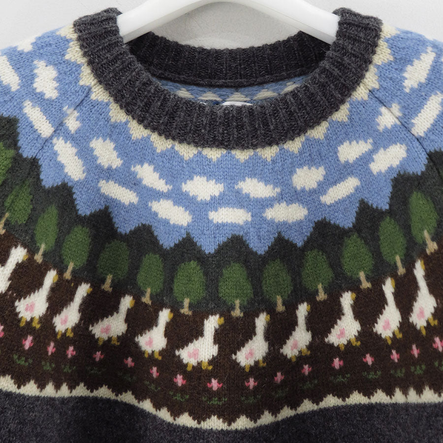 【Unlikely/アンライクリー】<br>Unlikely Fair Isle “Duck” <br>U25F-15-0005