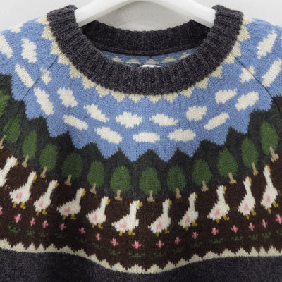 【Unlikely/アンライクリー】<br>Unlikely Fair Isle “Duck” <br>U25F-15-0005