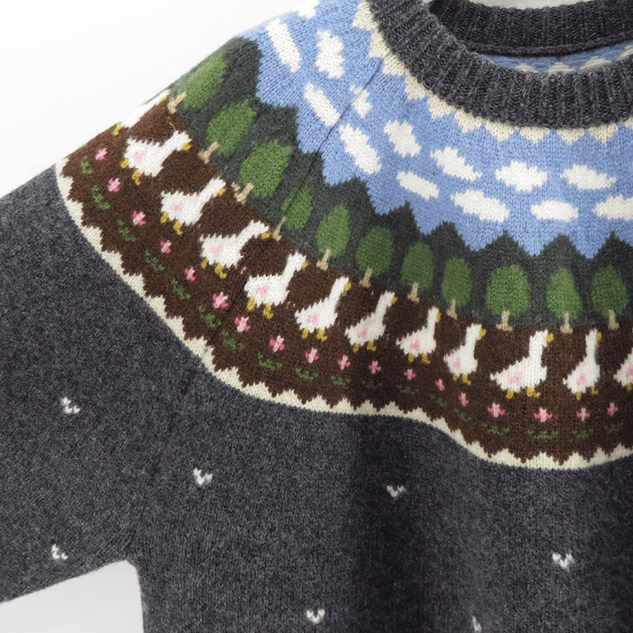 【Unlikely/アンライクリー】<br>Unlikely Fair Isle “Duck” <br>U25F-15-0005