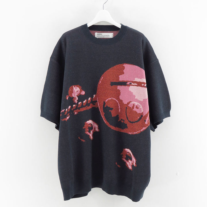 【新品未使用dairiku 20aw milspece printed knit DAIRIKU / ダイリク Red-eyed Rabbit Tite Knit（ニット