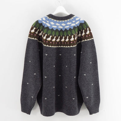 【Unlikely/アンライクリー】<br>Unlikely Fair Isle “Duck” <br>U25F-15-0005